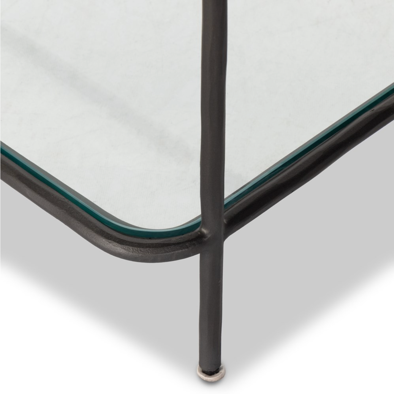 Sasha 42" Bookcase - Hammered Gunmetal