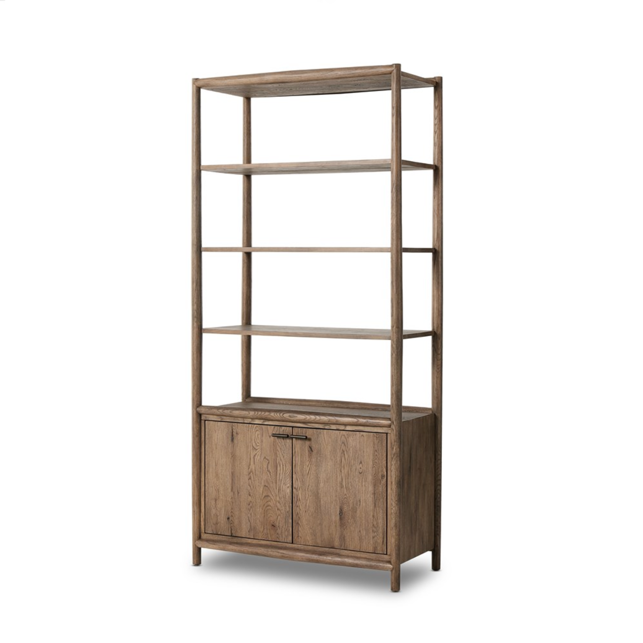 Hutchinson 40" Bookcase - Weathered Oak