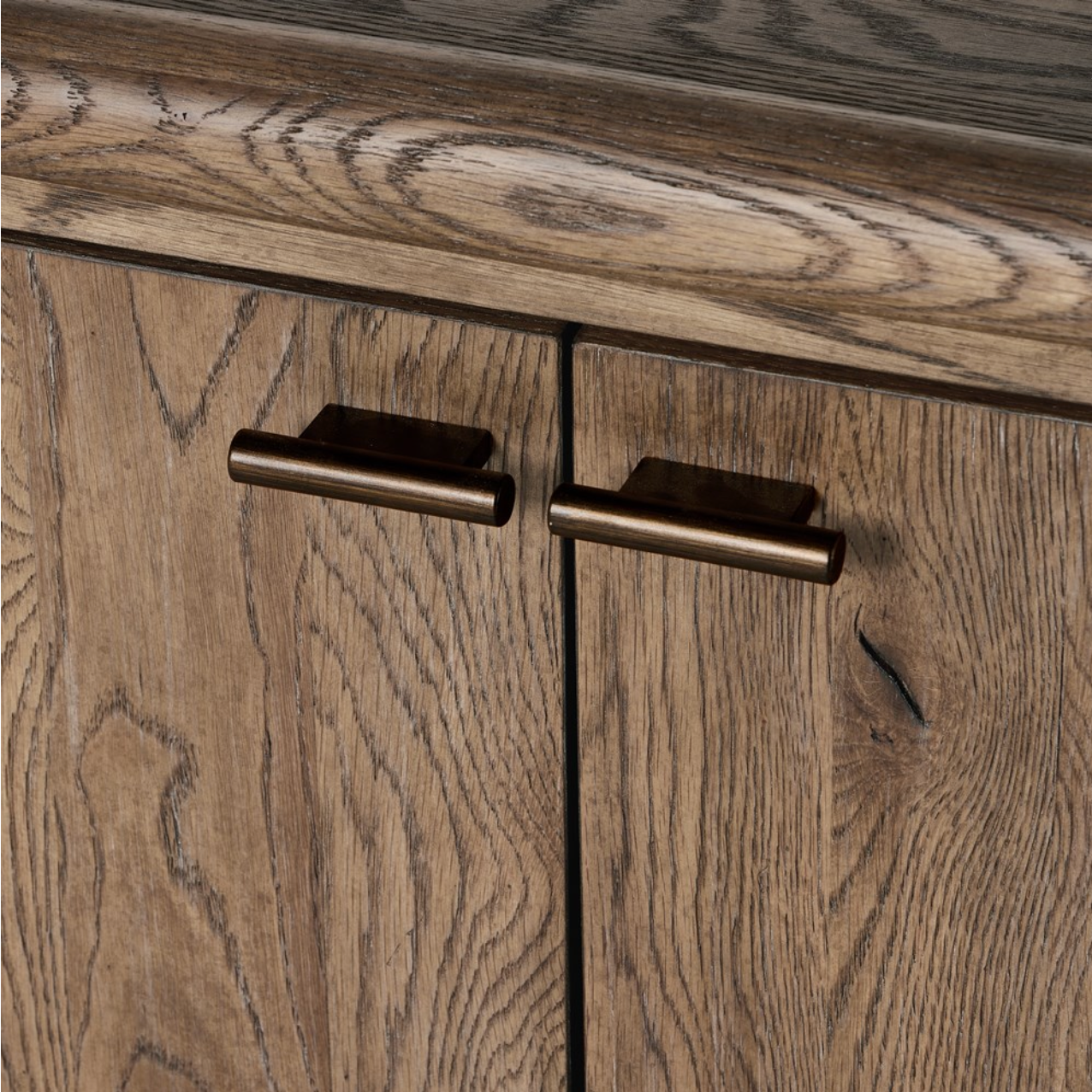 Hutchinson 40" Bookcase - Weathered Oak