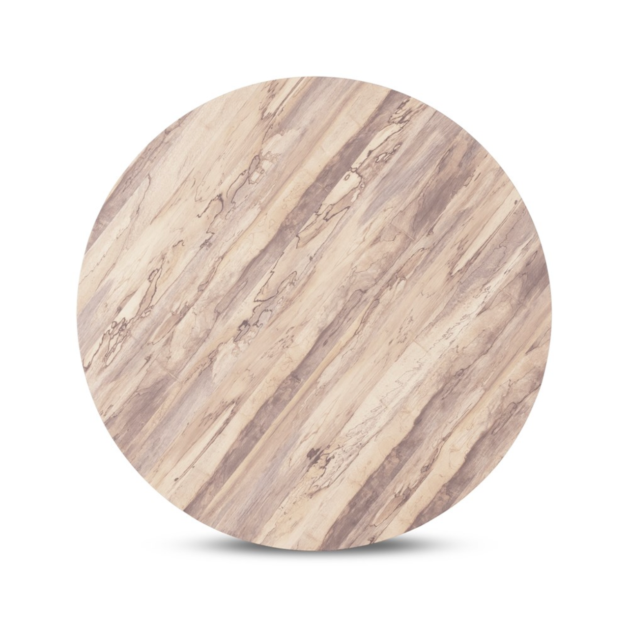Nolan 55" Round Coffee Table - Ashen Walnut