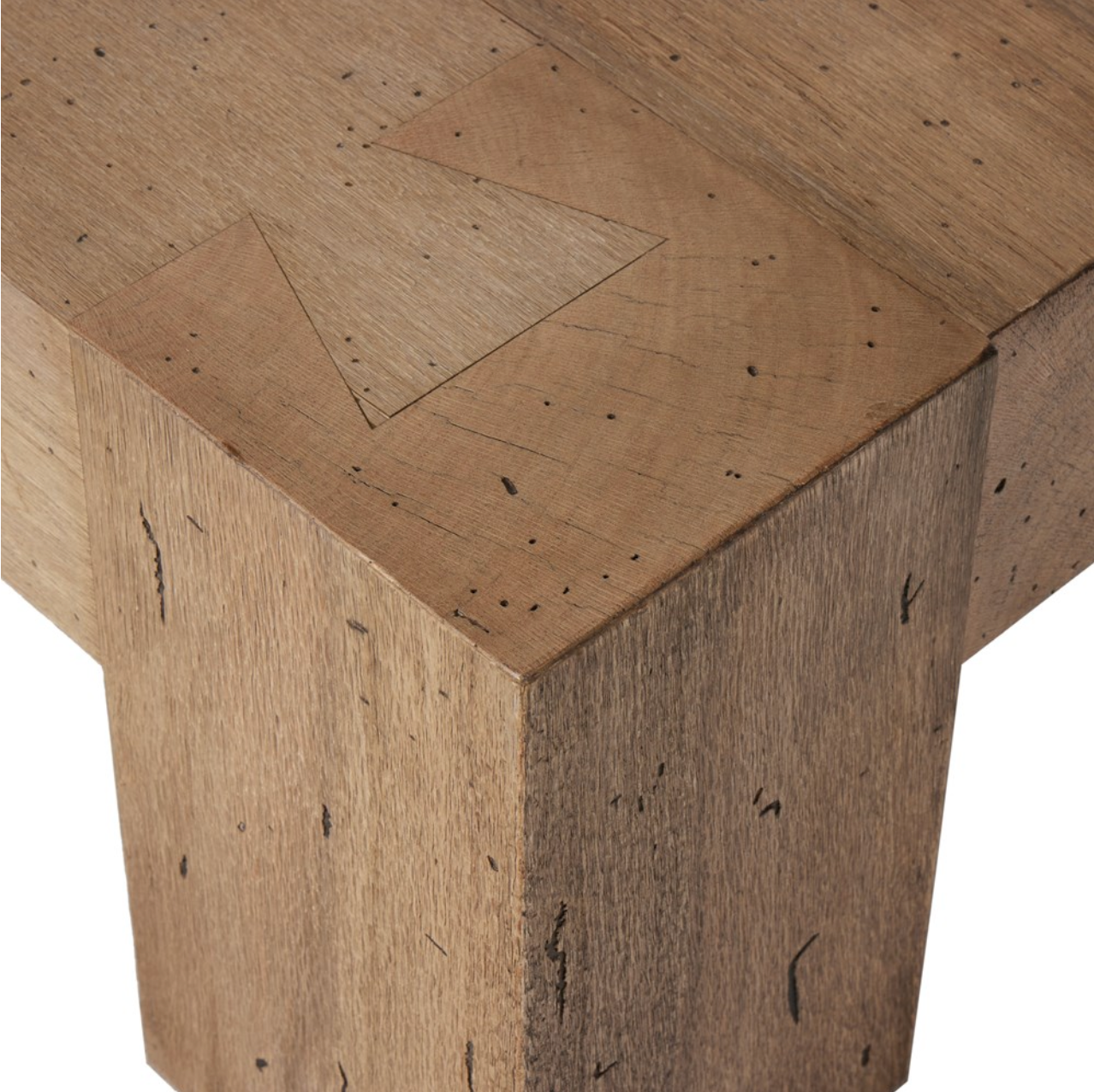 Remy 70" Rectangular Coffee Table - Rustic Wormwood Oak