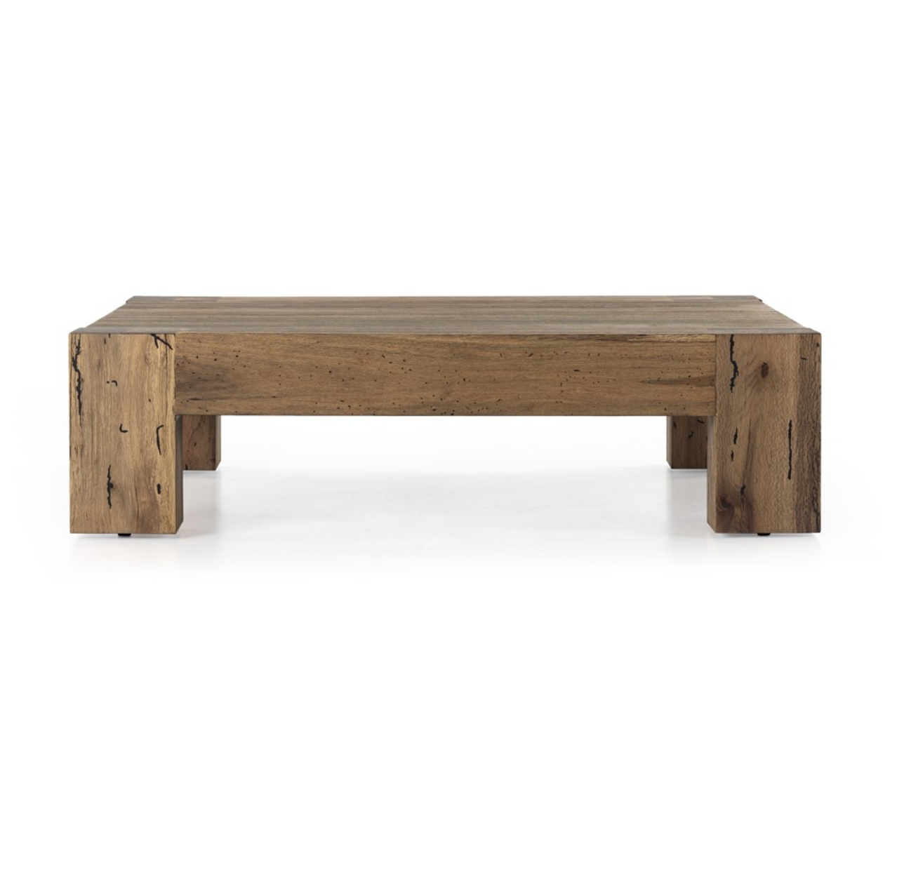 Remy 55" Coffee Table - Rustic Wormwood Oak