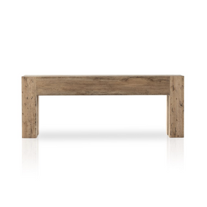Remy 86" Console Table - Rustic Wormwood Oak
