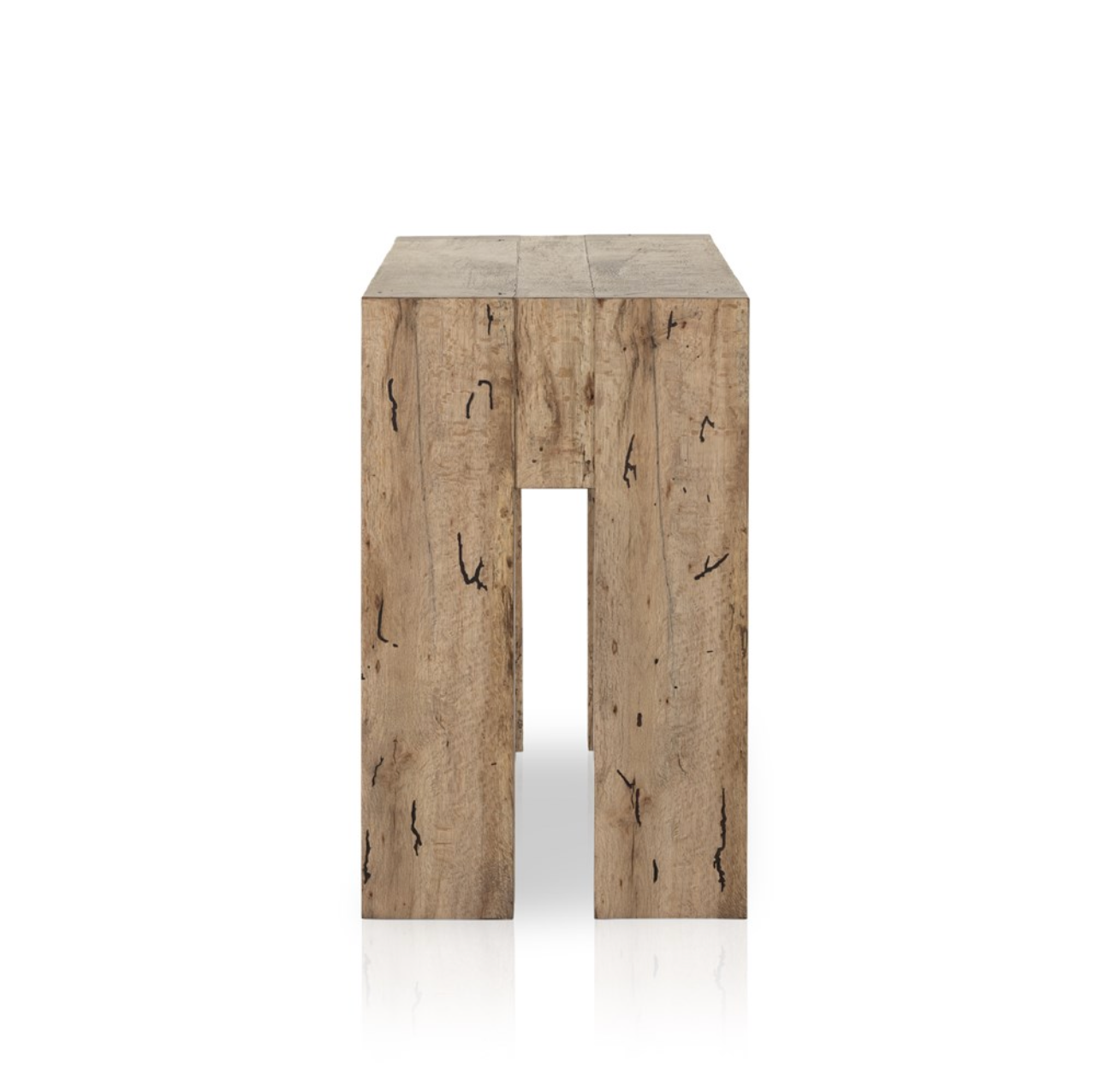 Remy 86" Console Table - Rustic Wormwood Oak