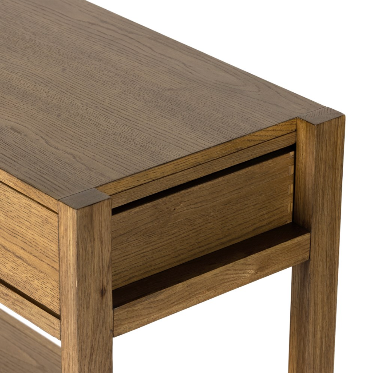 Avila 60" 3 Drawer Console Table - Tawny Oak