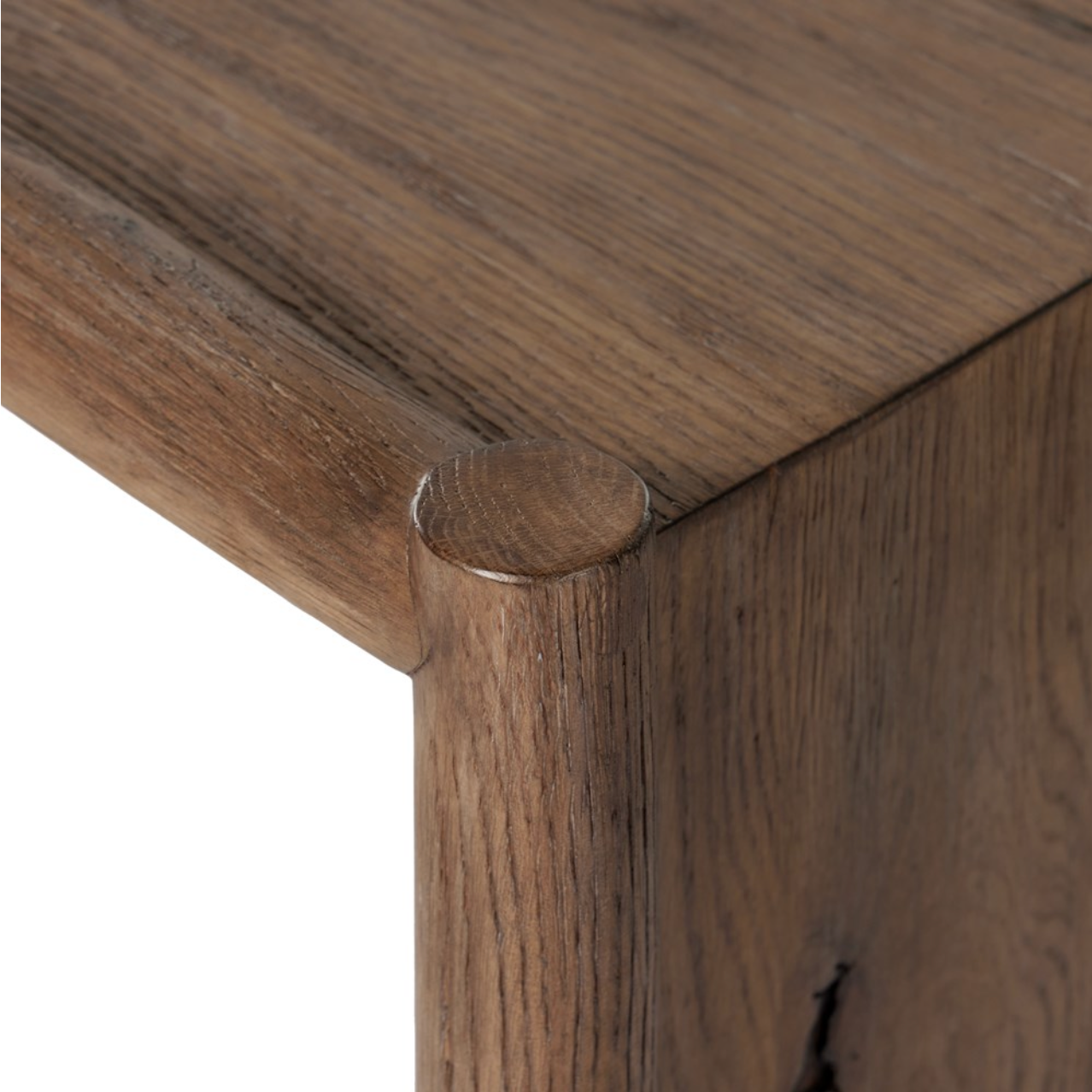 Hutchinson 60" Console Table - Weathered Oak