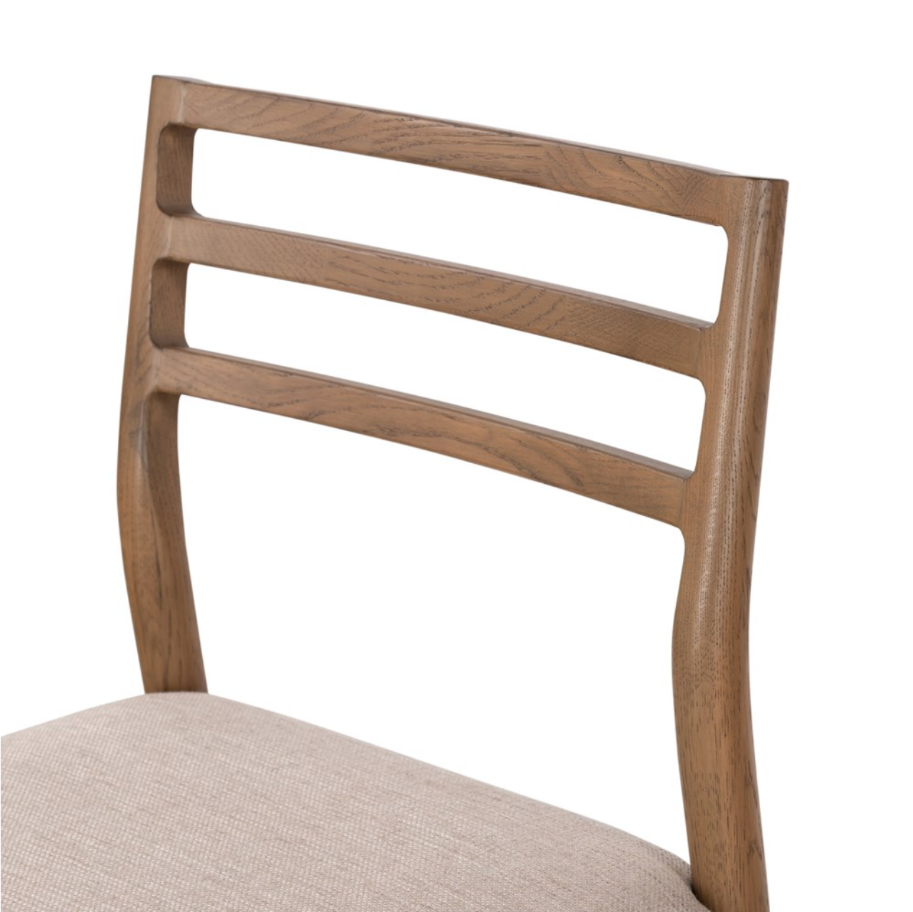 Jolene 40" Counter Stool - Light Oak + Linen