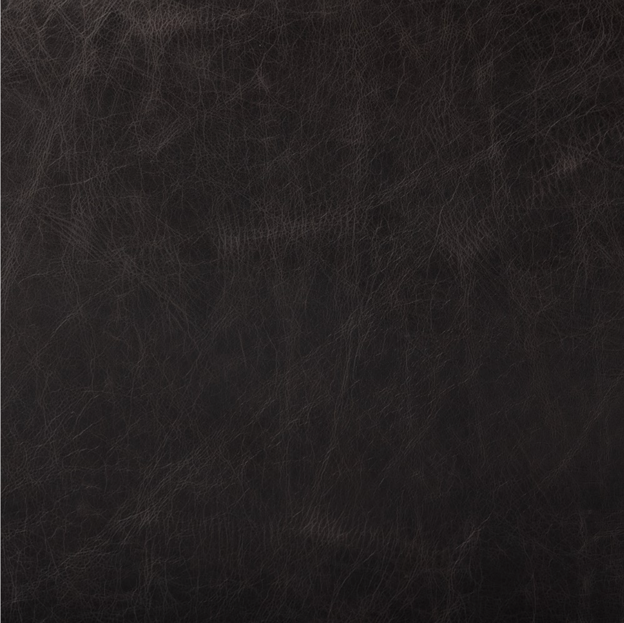 Zander 24" Top Grain Leather Barstool - Black Charcoal Parawood