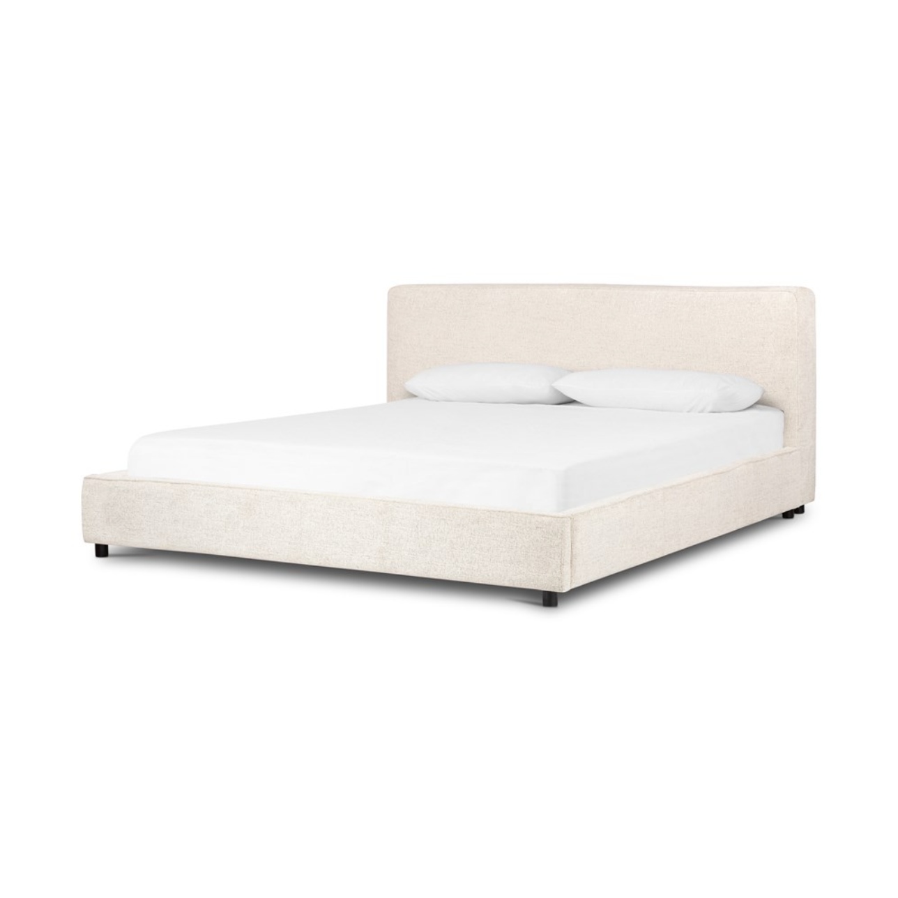 Davenport 66" Queen Bed - Plushtone Linen