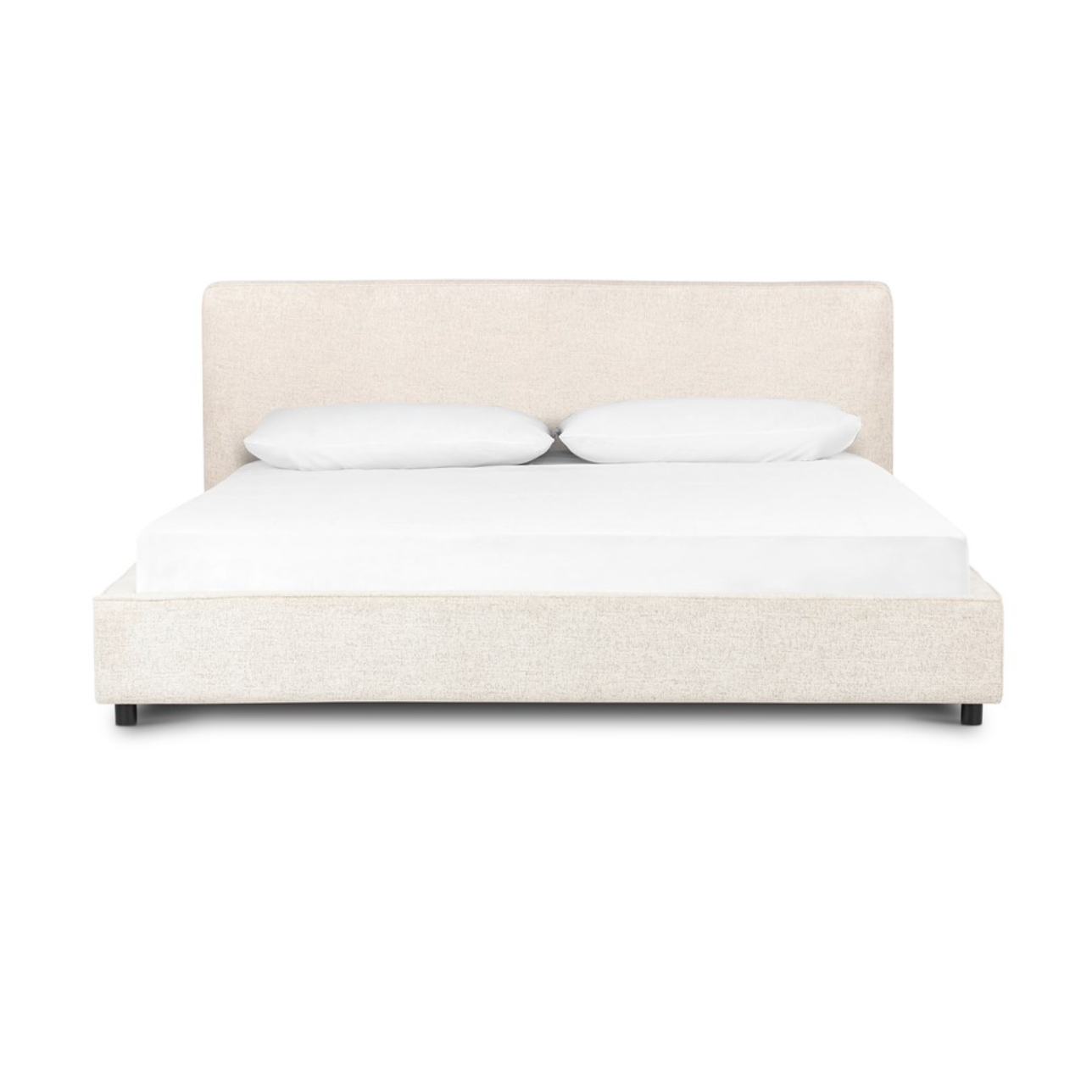 Davenport 66" Queen Bed - Plushtone Linen