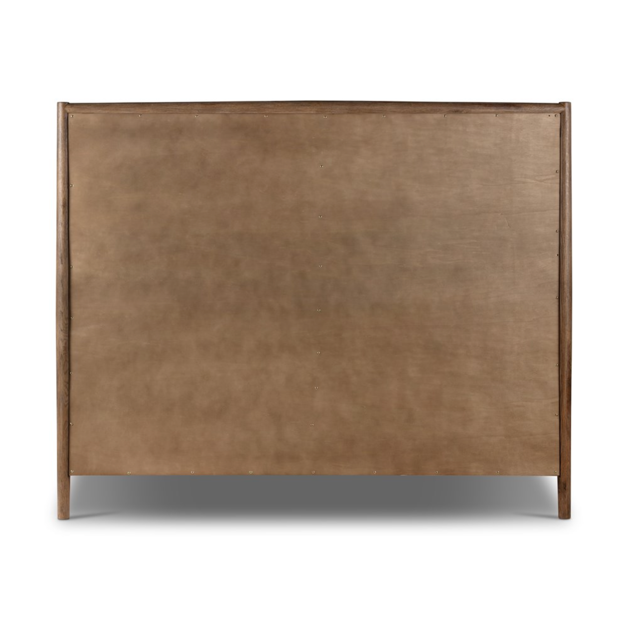 Hutchinson 81" King Bed - Weathered Oak + Linen