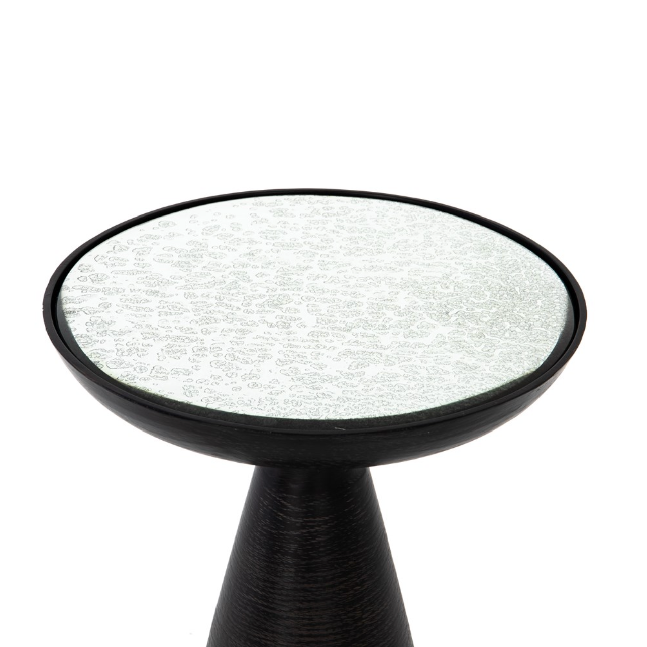 Marcelo 16" Pedestal Table - Brushed Bronze