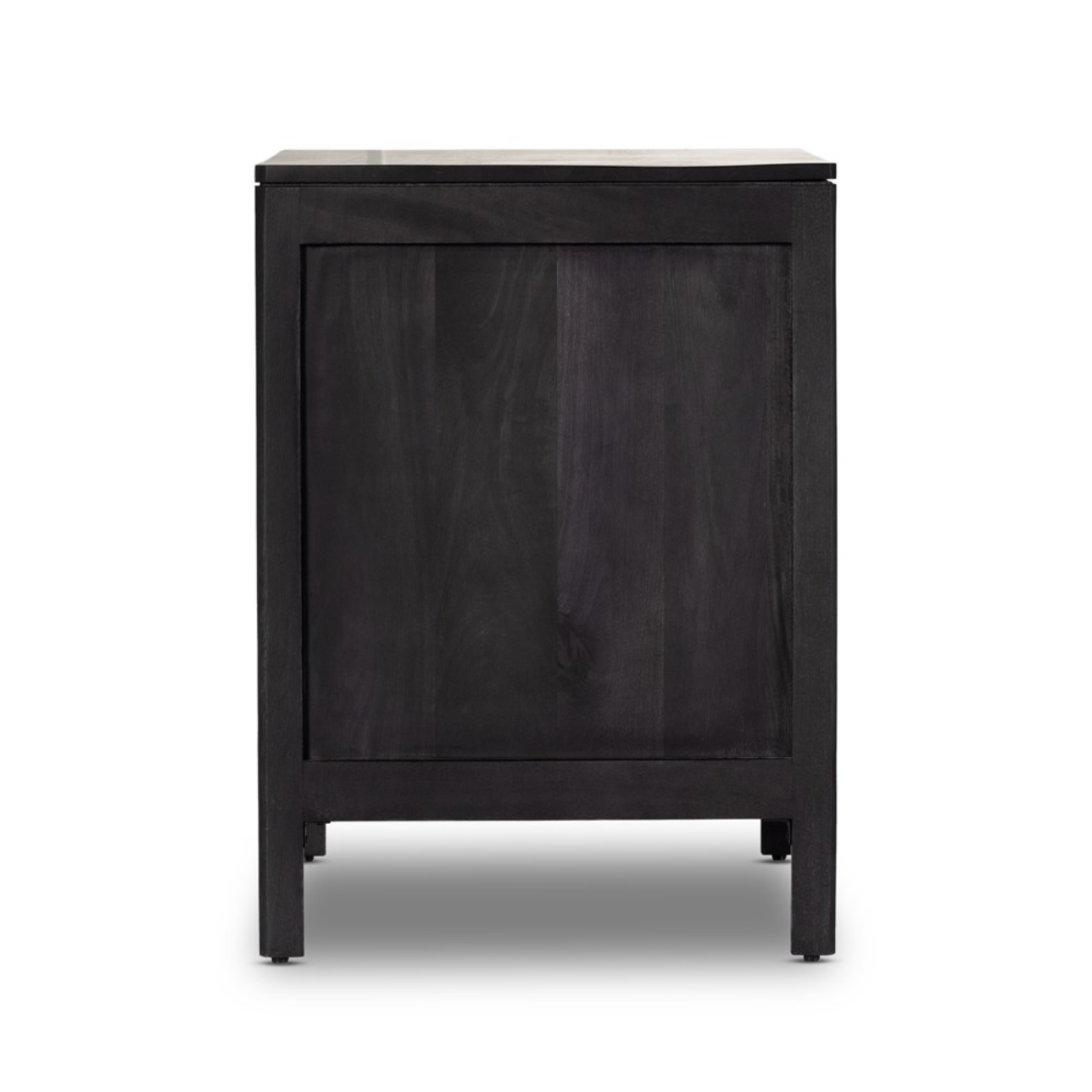 Conway 32" 3 Drawer Nightstand - Black Wash Mango