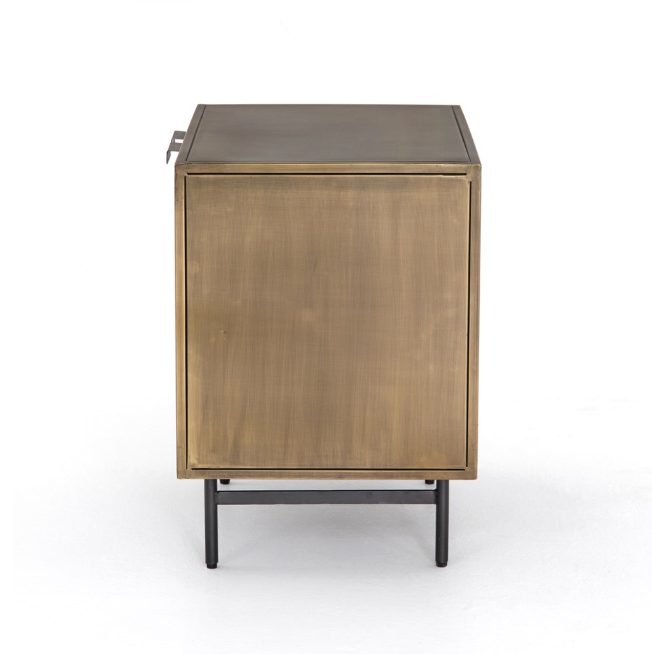 Veda 25" Nightstand - Aged Brass
