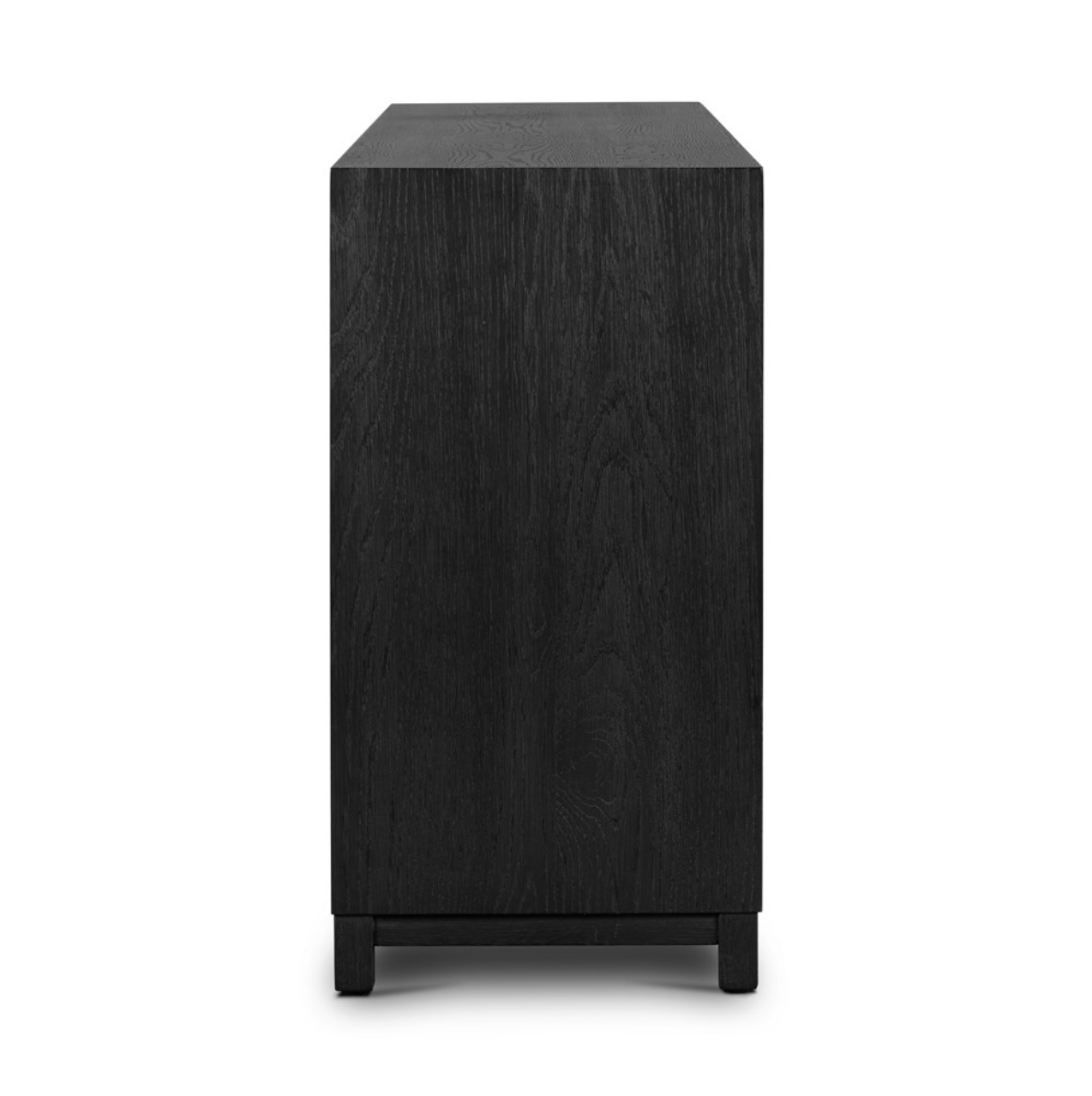 Arlo 75" 6 Drawer Dresser - Drifted Matte Black