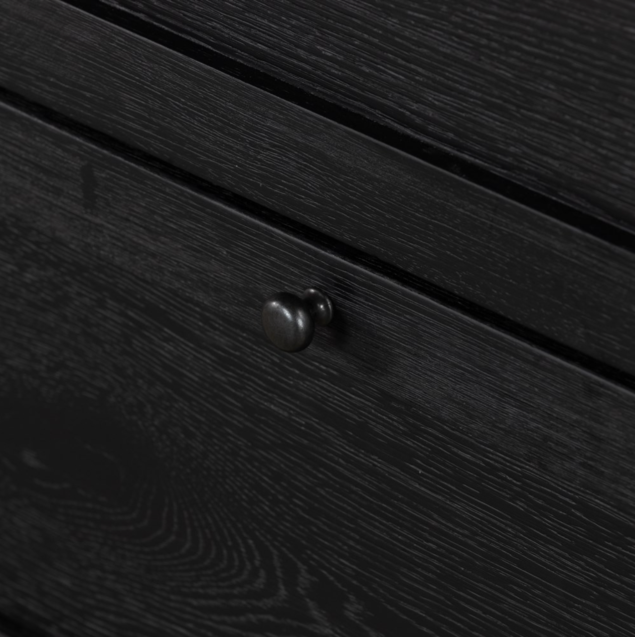 Arlo 75" 6 Drawer Dresser - Drifted Matte Black