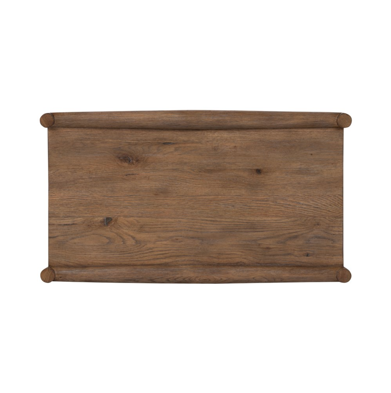 Hutchinson 32" 3 Drawer Nightstand - Weathered Oak