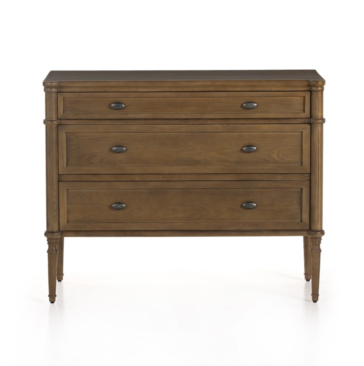 Eloise 44" 3 Drawer Chest - Toasted Oak