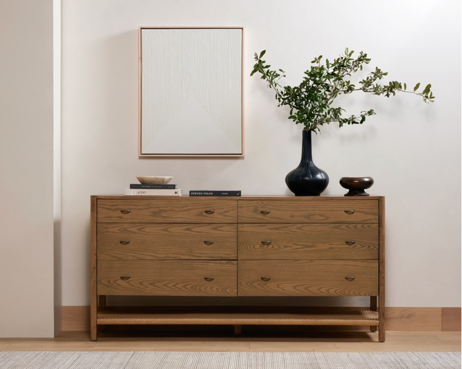 Filip 69" 6 Drawer Dresser - Dune Ash