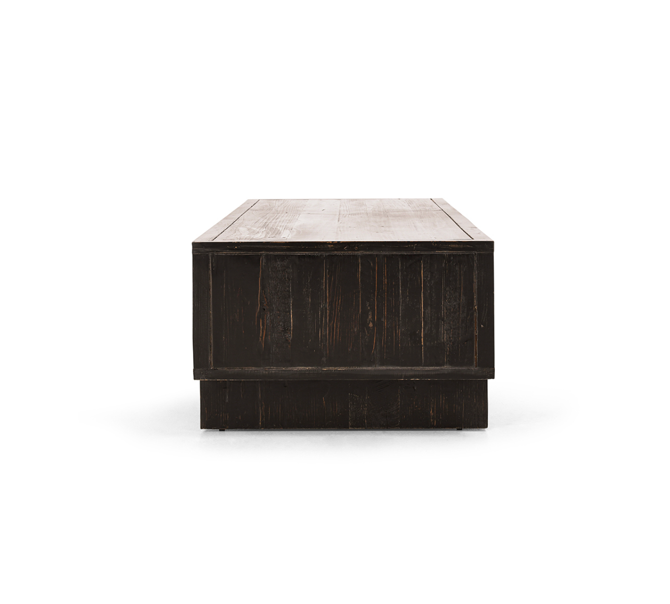 Krofton 66" Coffee Table - Black Natural
