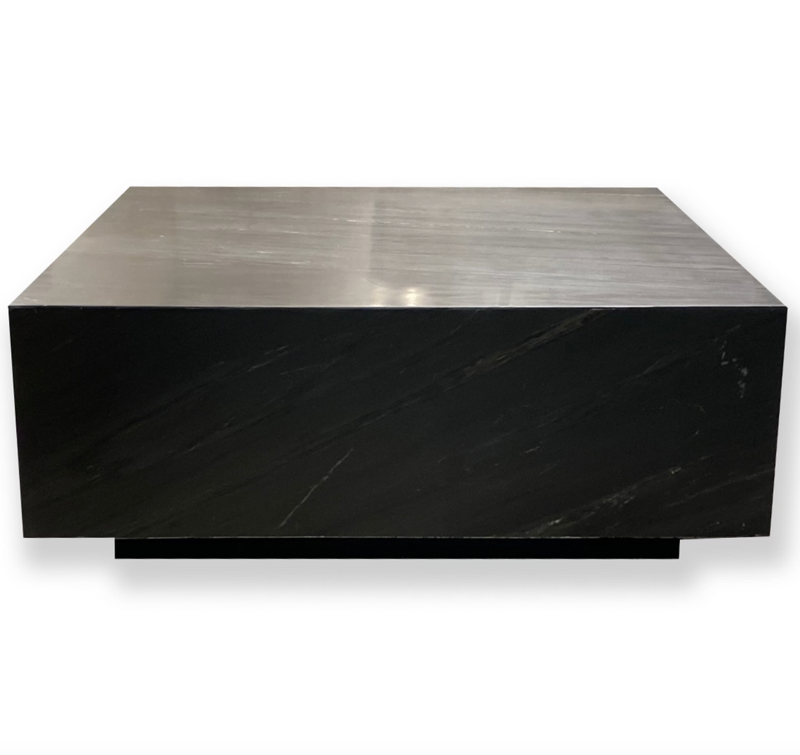 Archer 40" Coffee Table - Storm Cloud Marble