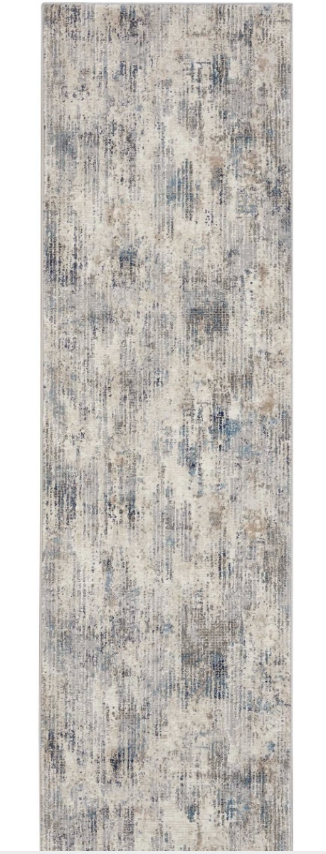 Eternity Area Rug - Ivory/Blue/Grey