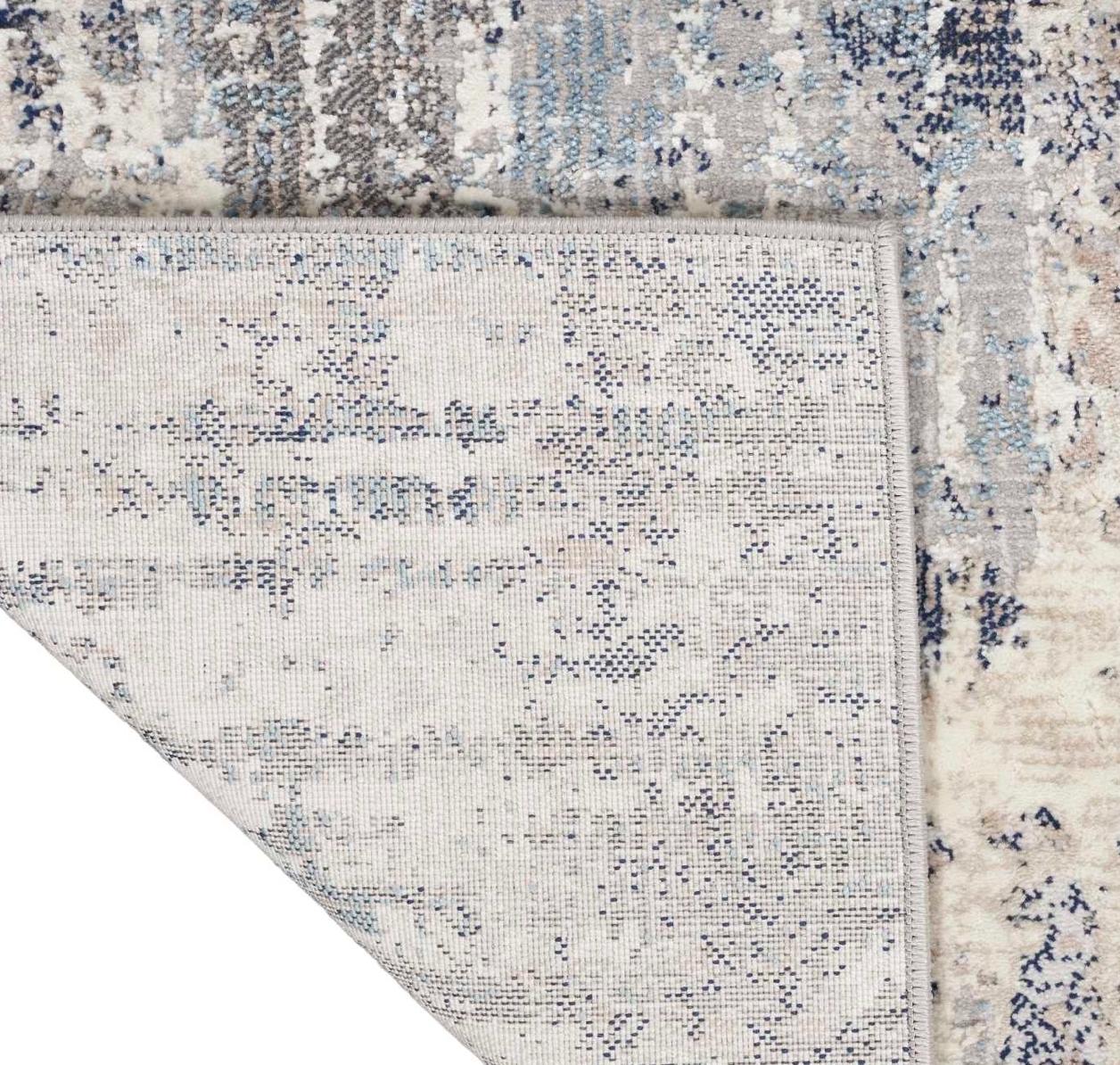 Eternity Area Rug - Ivory/Blue/Grey