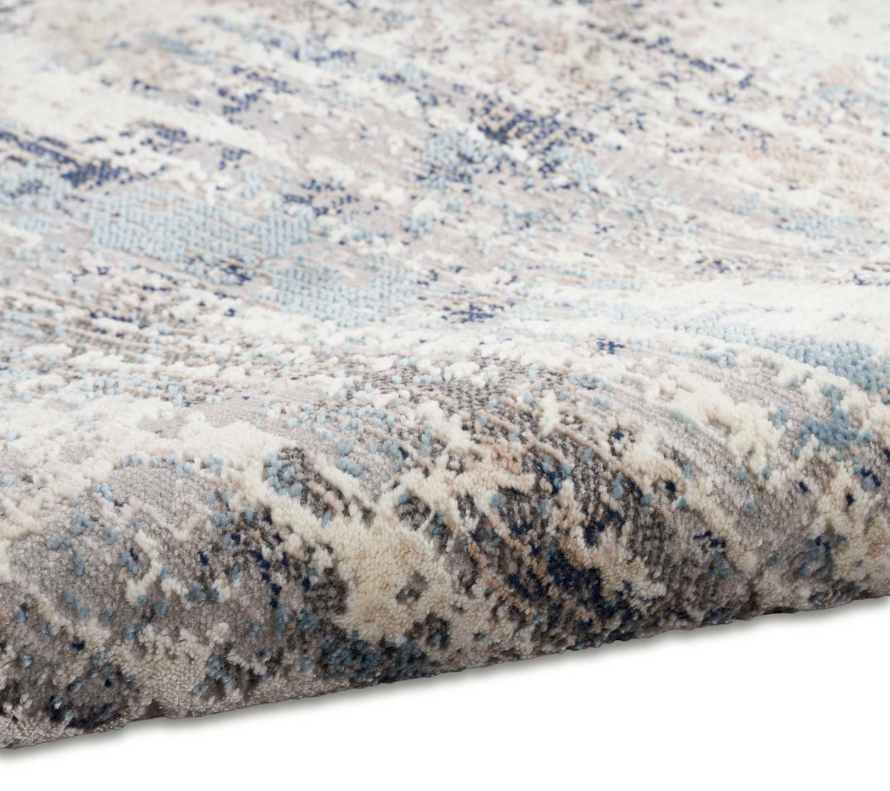 Eternity Area Rug - Ivory/Blue/Grey