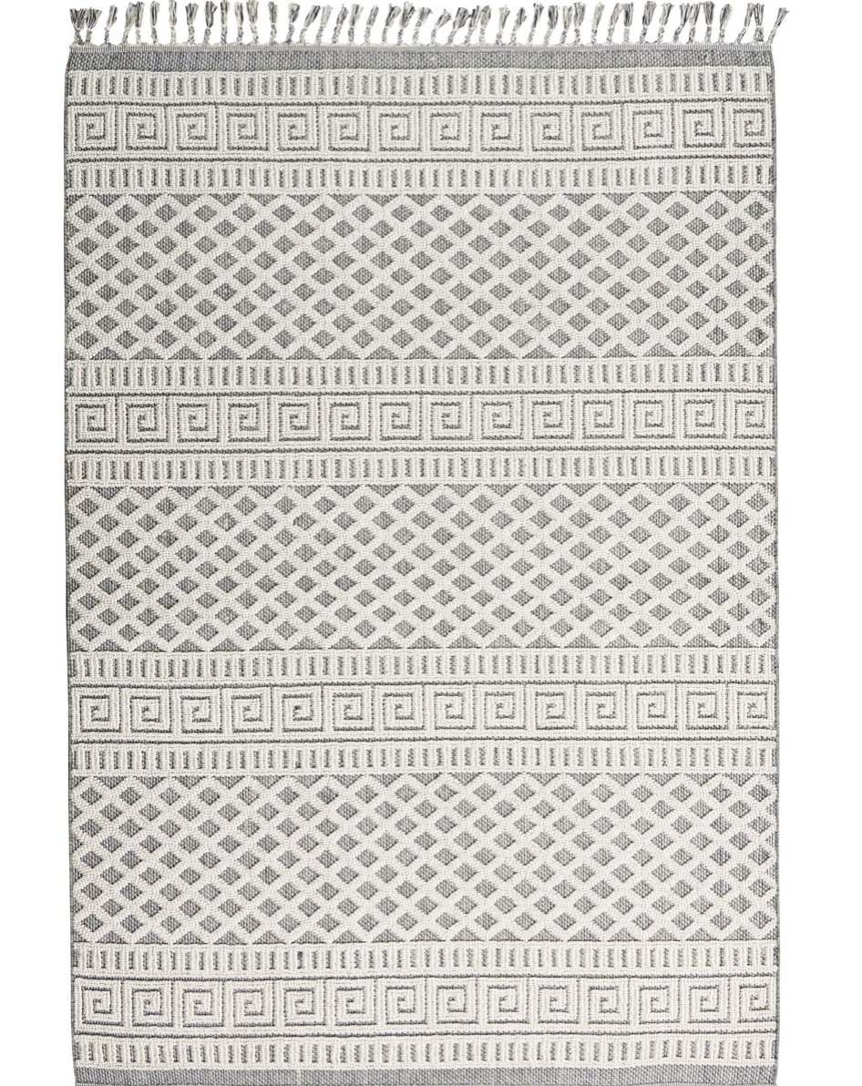 Baxter Area Rug - Slate/Ivory