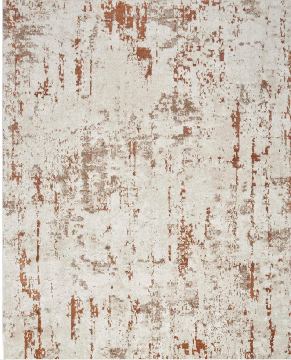 Quartz Area Rug - Rust