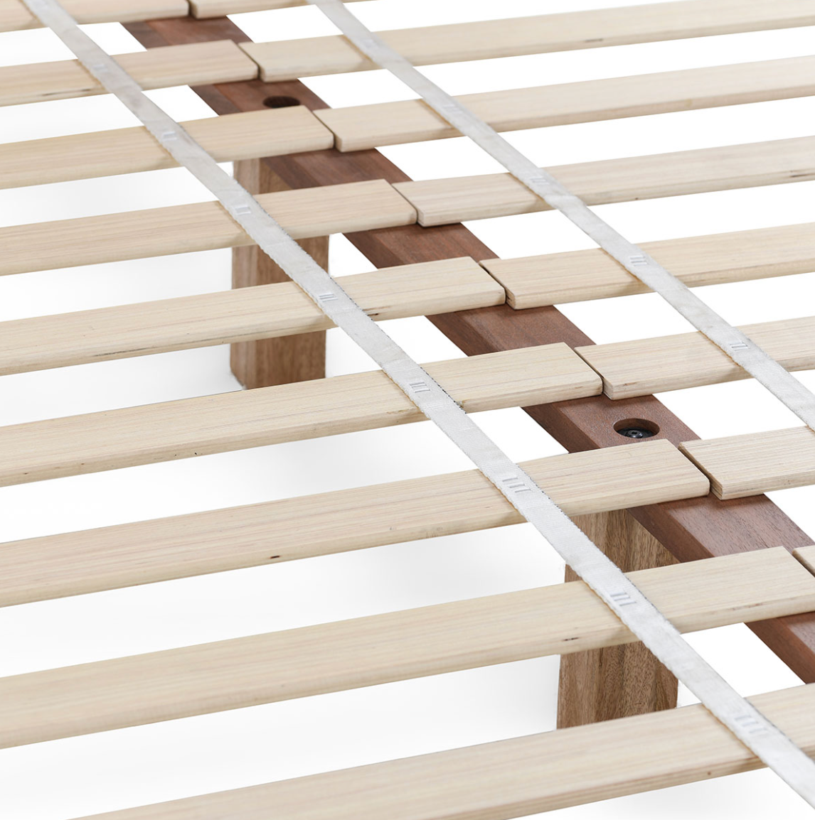 Plateau 77" Wood & Rattan California King Bed - Light Natural