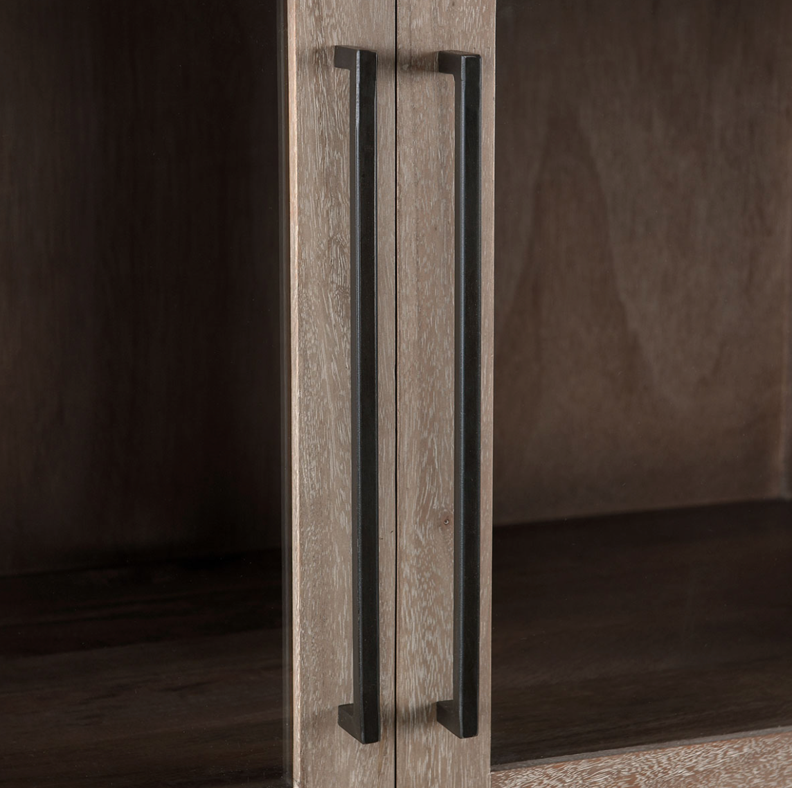 Plateau 42" Two Door Cabinet - Light Natural