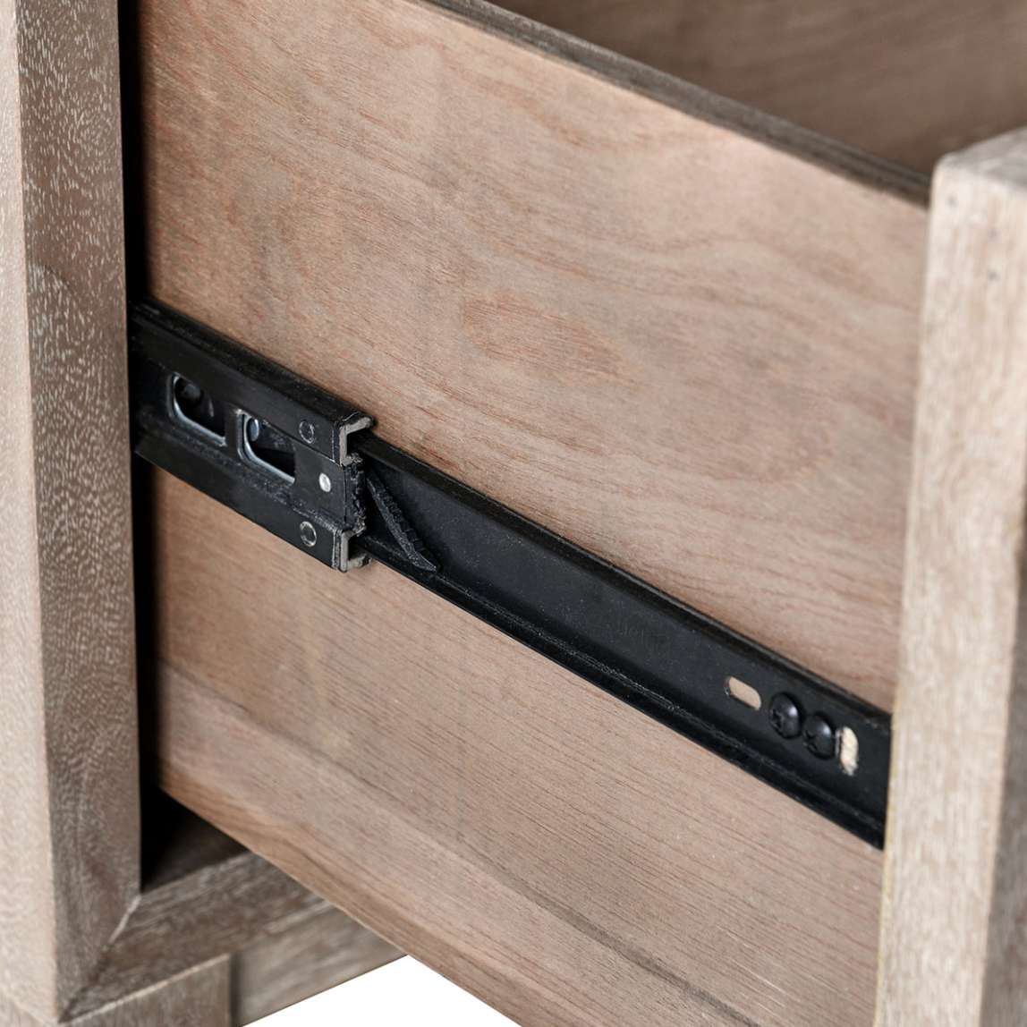 Plateau 42" Two Door Cabinet - Light Natural