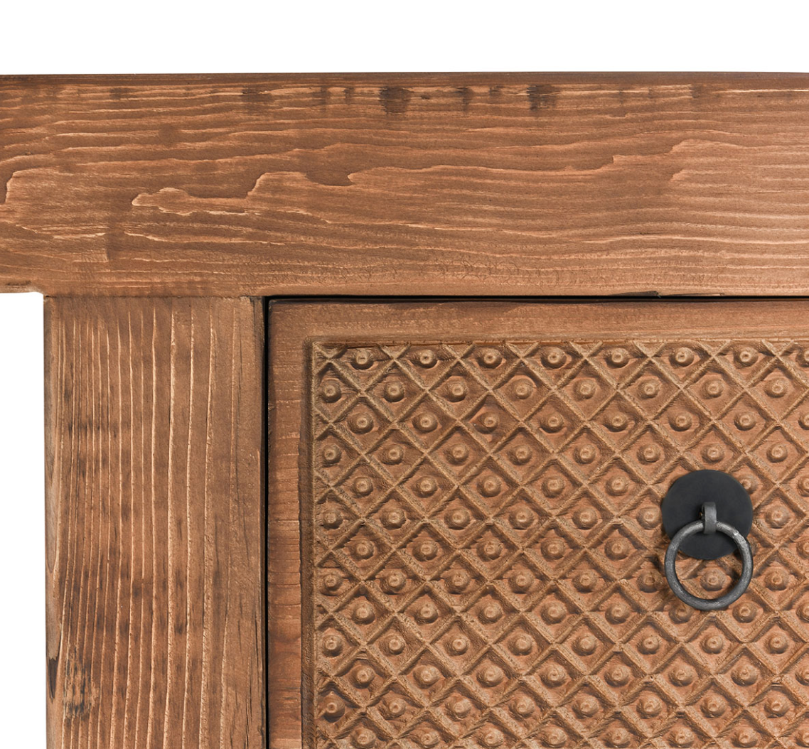 Libbey 93" Reclaimed Pine Sideboard - Distressed Natural