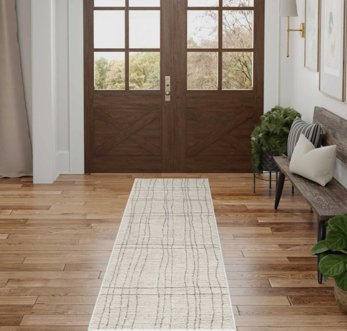 Helsinki Area Rug - Grey Wave