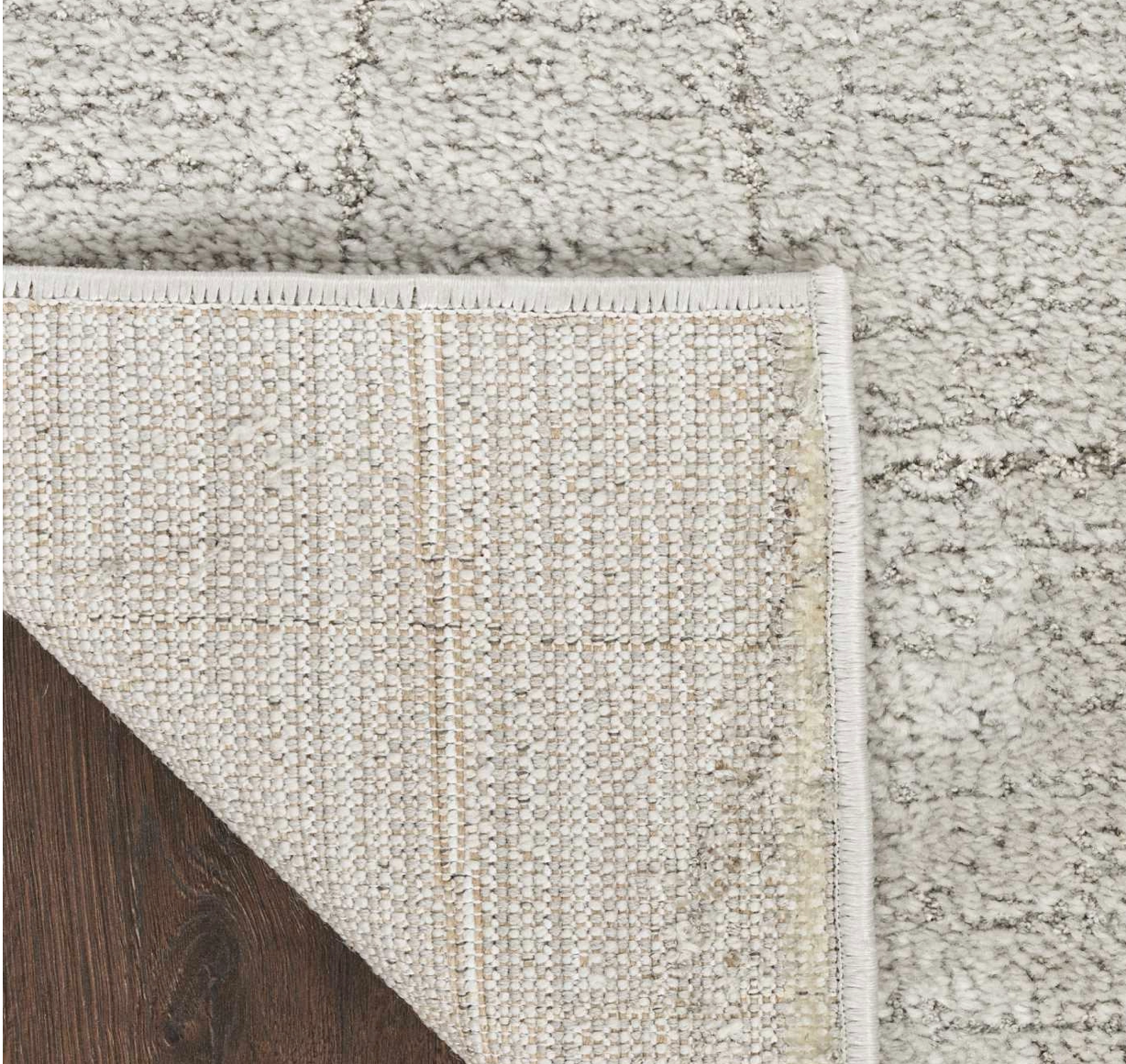 Helsinki Area Rug - Grey Cross Weave