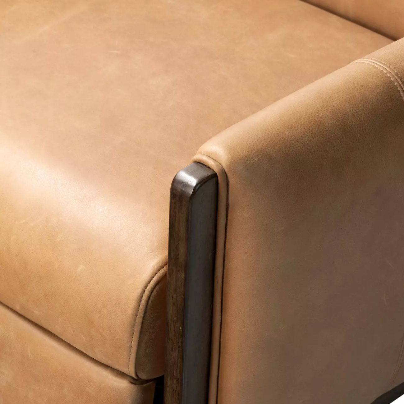 Carmine 31" Top Grain Leather Recliner - Palermo Cognac