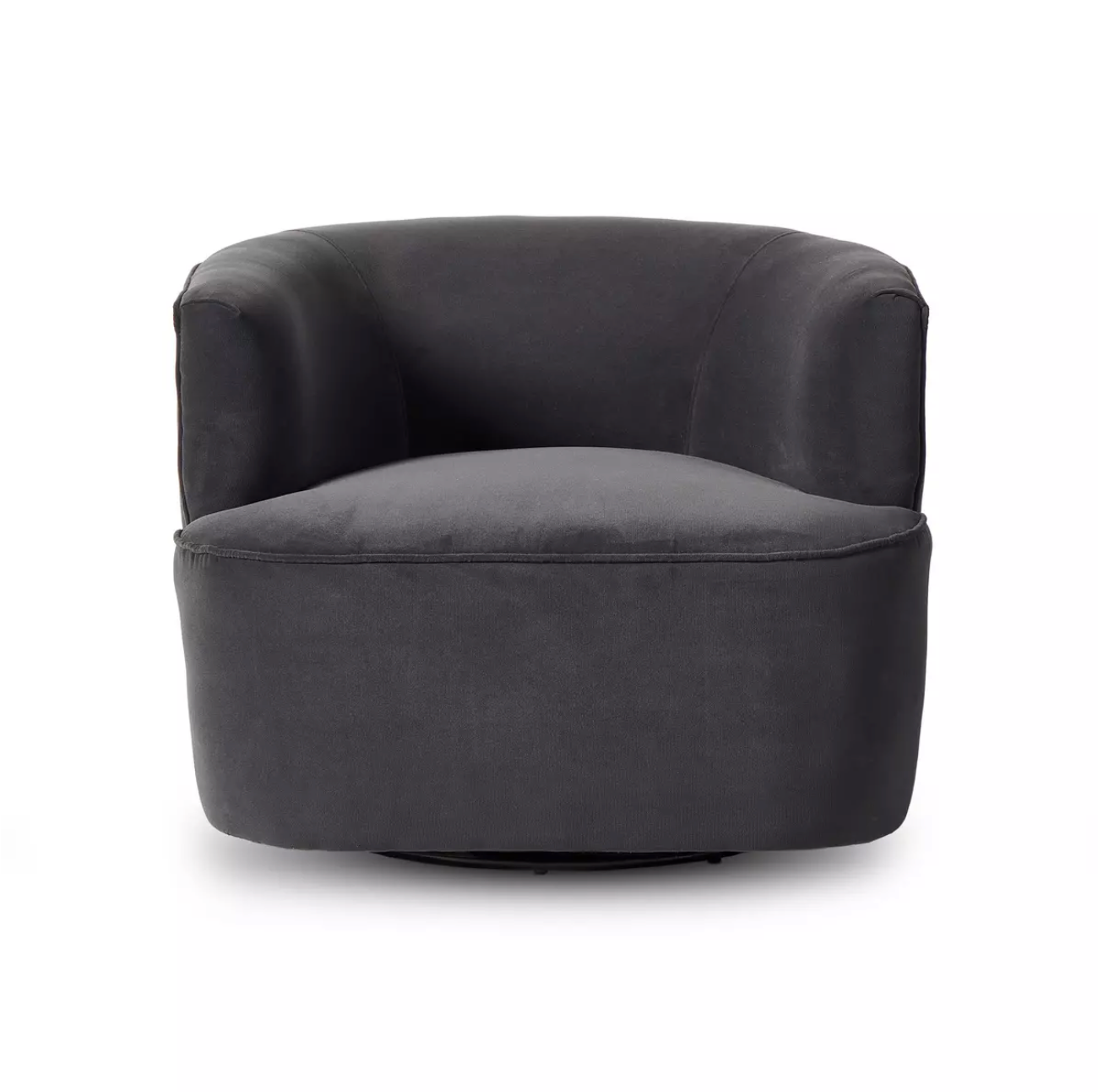 Kaelyn 24" Swivel Chair - Performance Charcoal