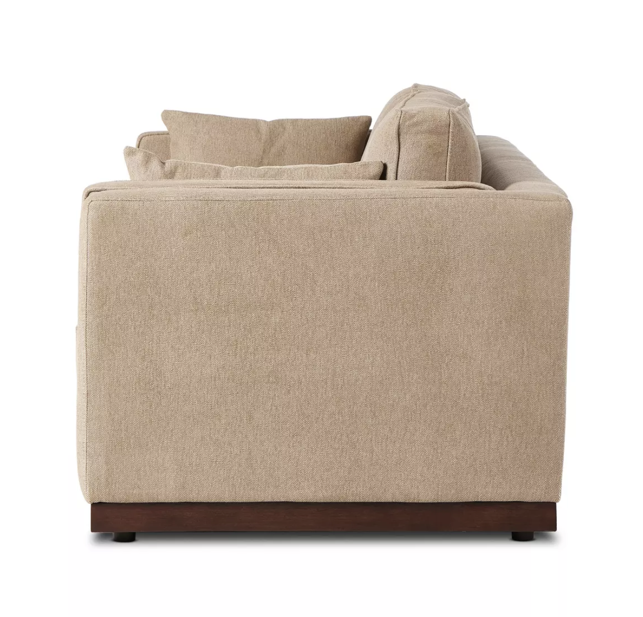 Amber 87" 2 Cushion Sofa - Quenton Pebble