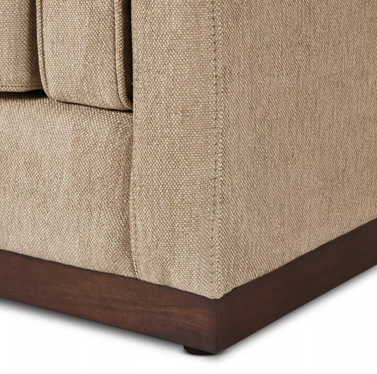 Amber 87" 2 Cushion Sofa - Quenton Pebble