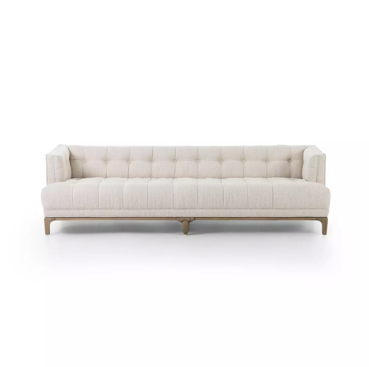 Dillen 91" Bench Cushion Sofa - Kerbey Taupe