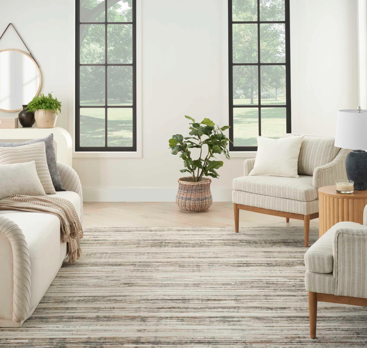 Celestial Area Rug - Ivory/Beige