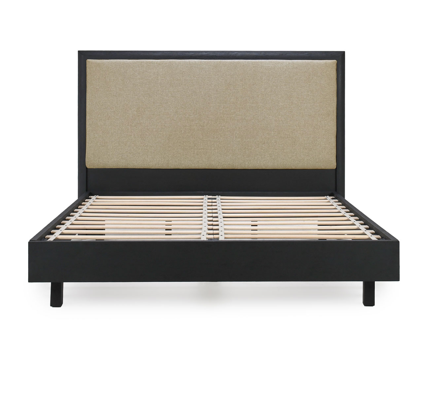 Harmonia 73" King Platform Bed - Black