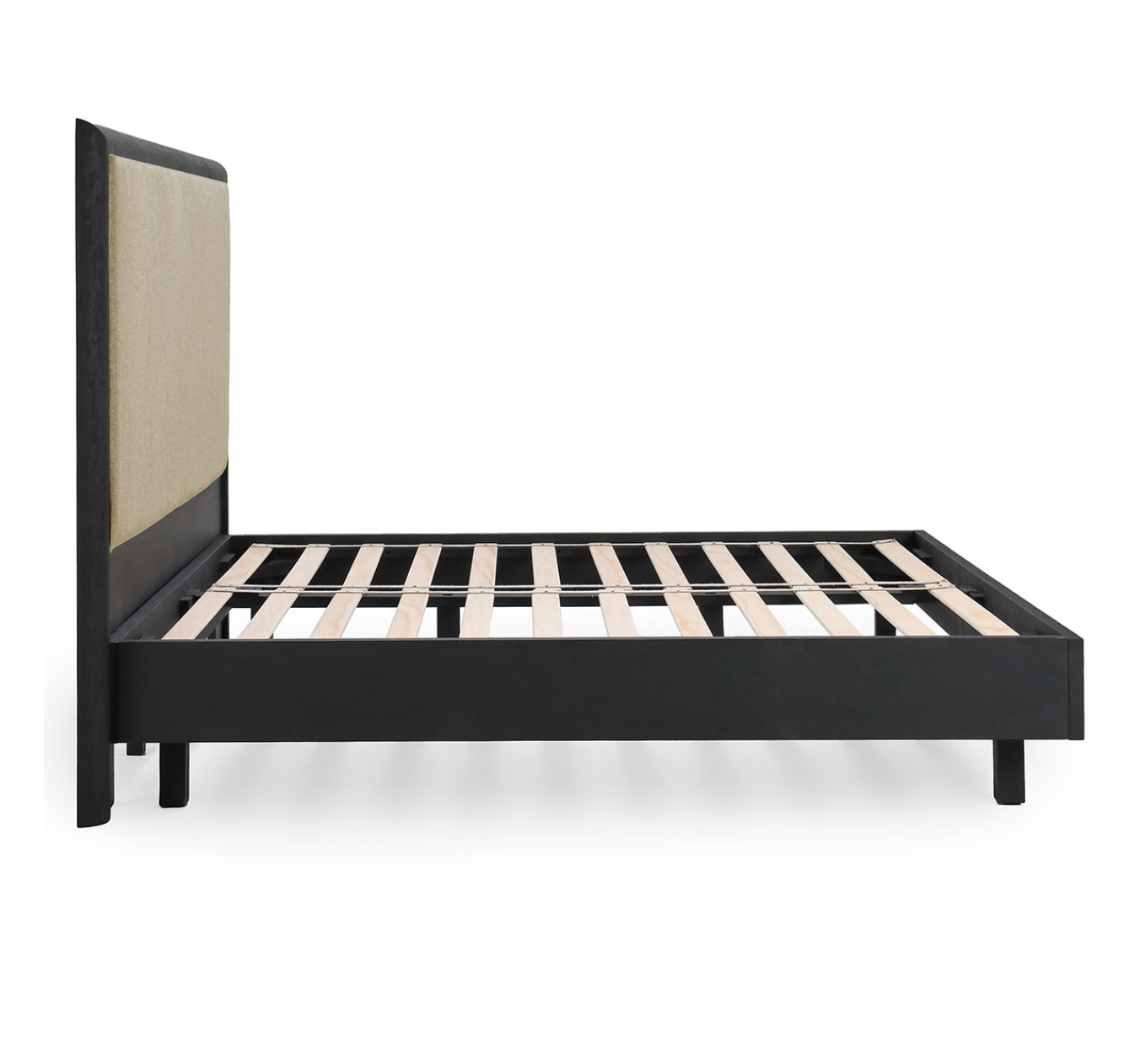 Harmonia 73" King Platform Bed - Black