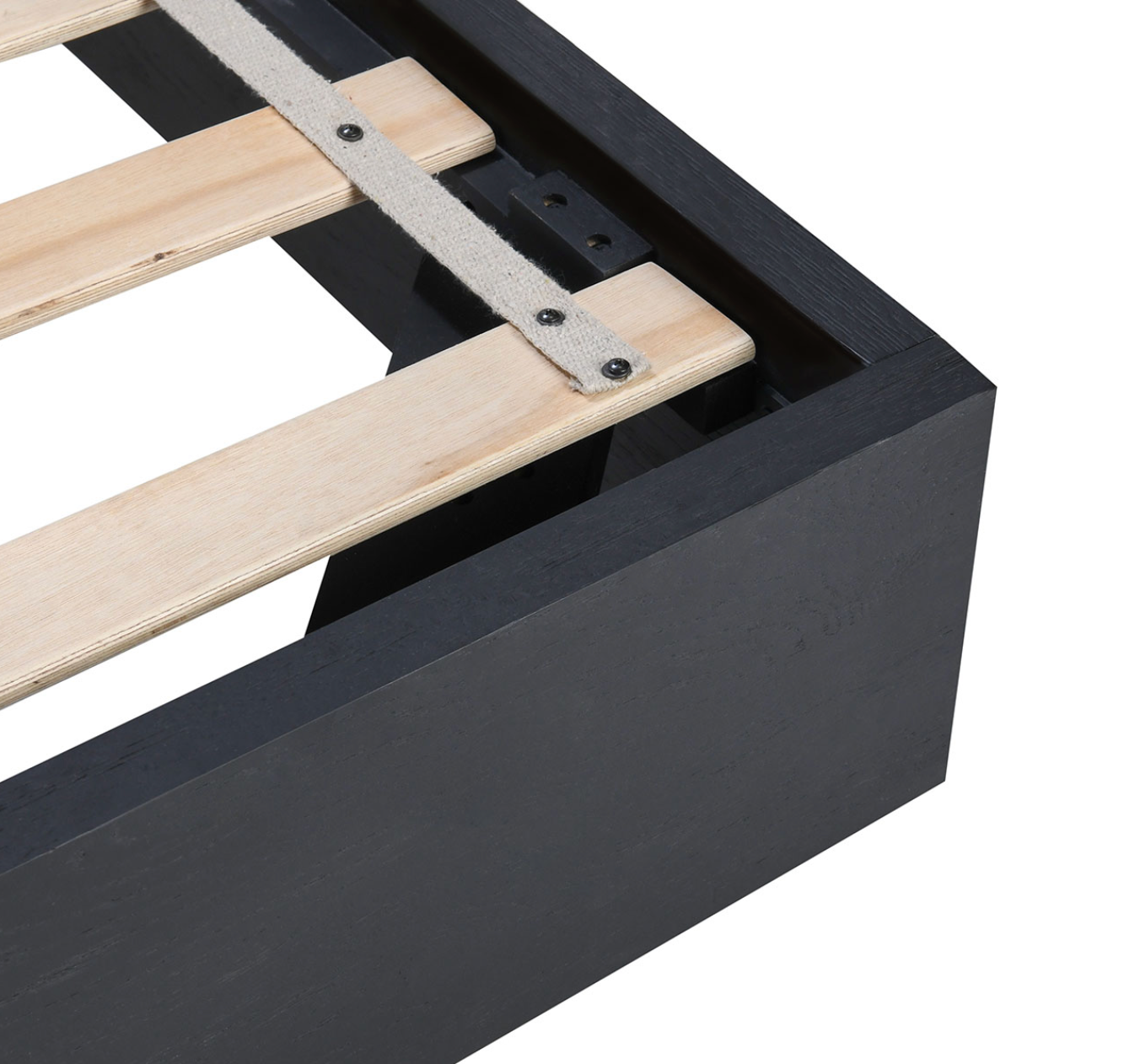 Harmonia 73" King Platform Bed - Black