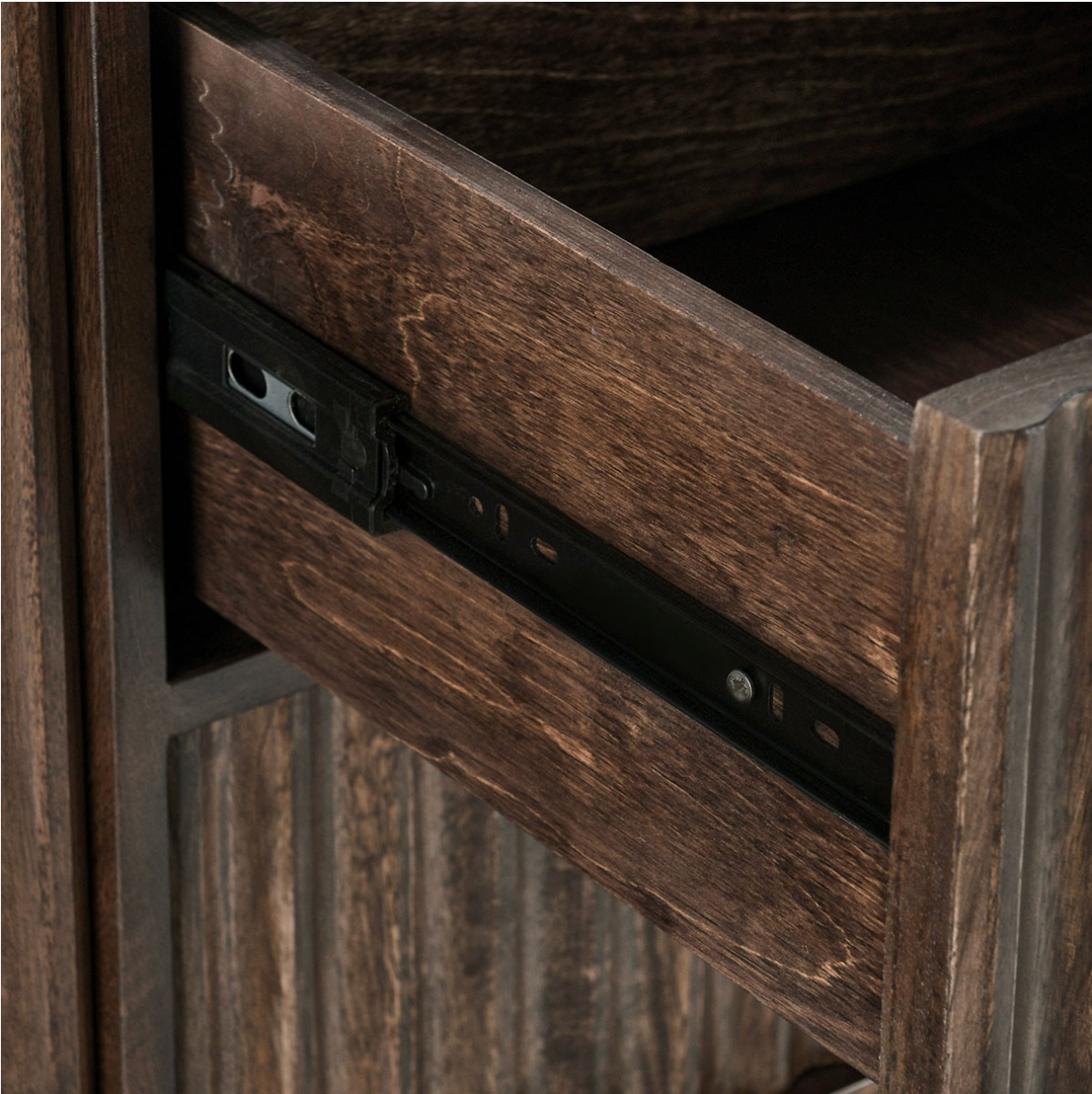 Cascade 74" 2 Door 3 Drawer Sideboard - Brown