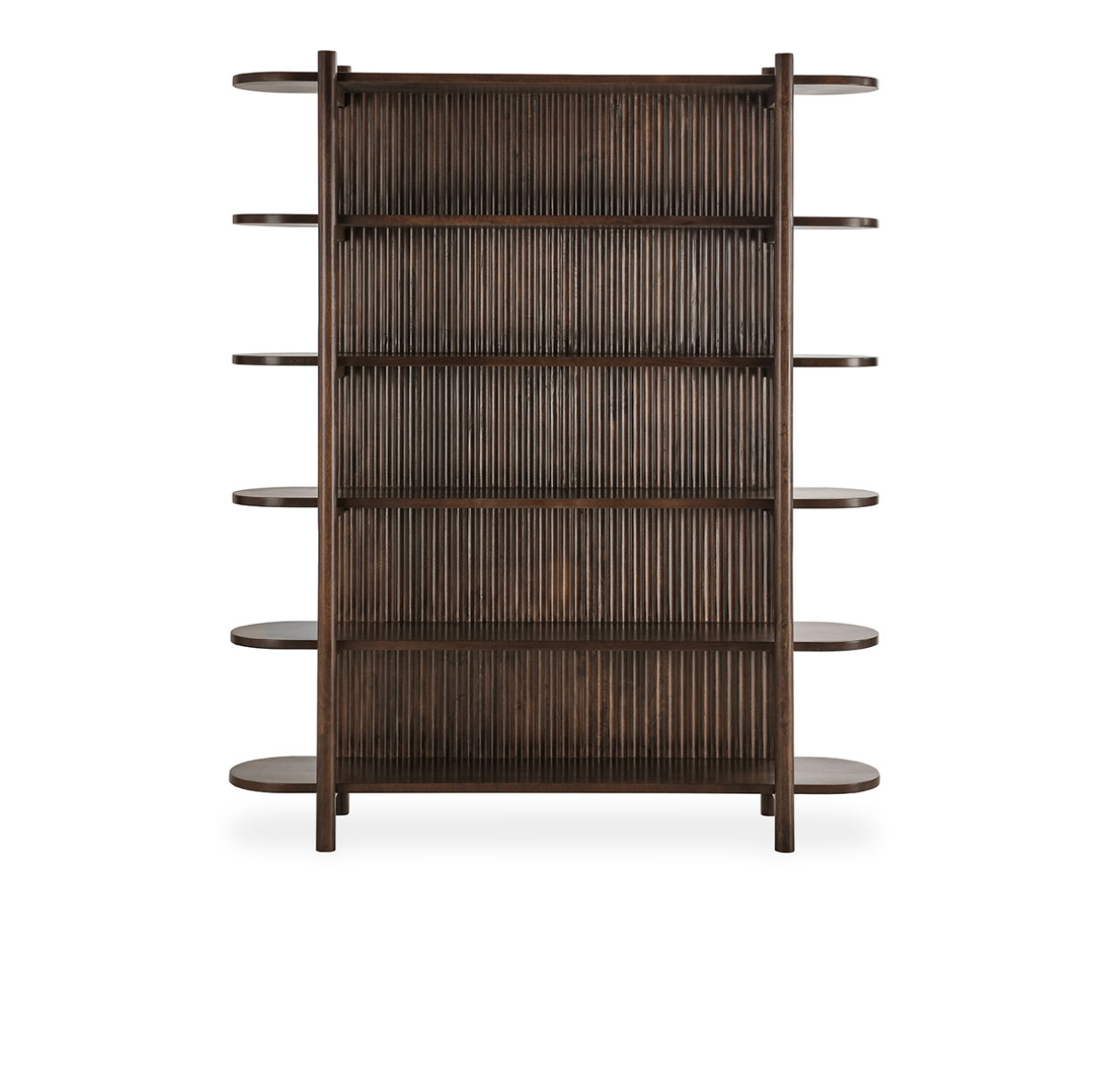 Sienna 81" Tall Bookcase - Brown