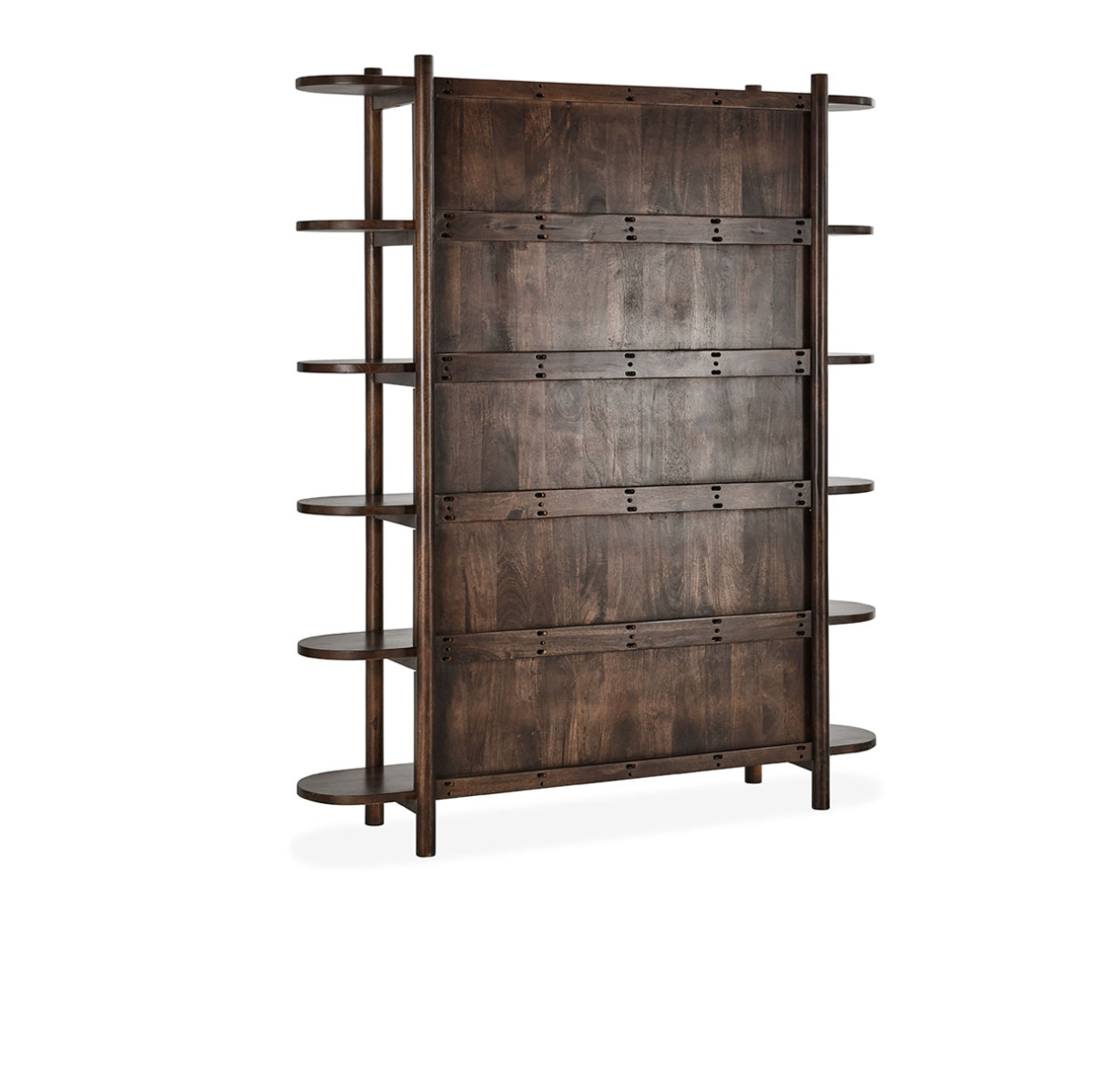 Sienna 81" Tall Bookcase - Brown