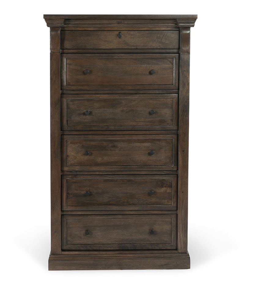 Adele 36" 5 Drawer Chest - Dark Cocoa