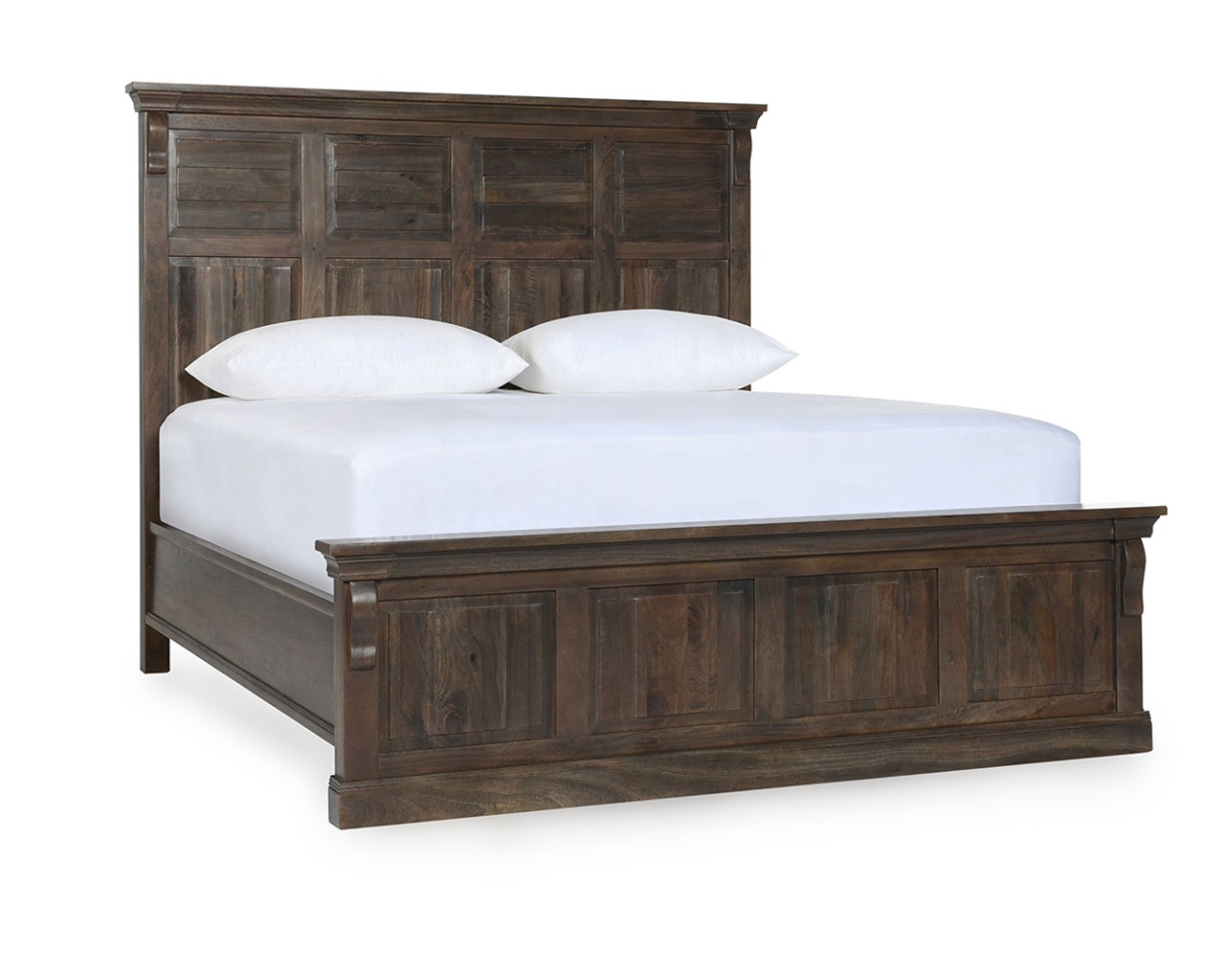 Adele 61" Queen Bed - Dark Cocoa